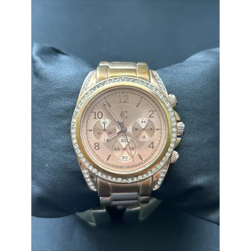 Charming Charlie Rose Gold Tone Women’s Quartz Watch
